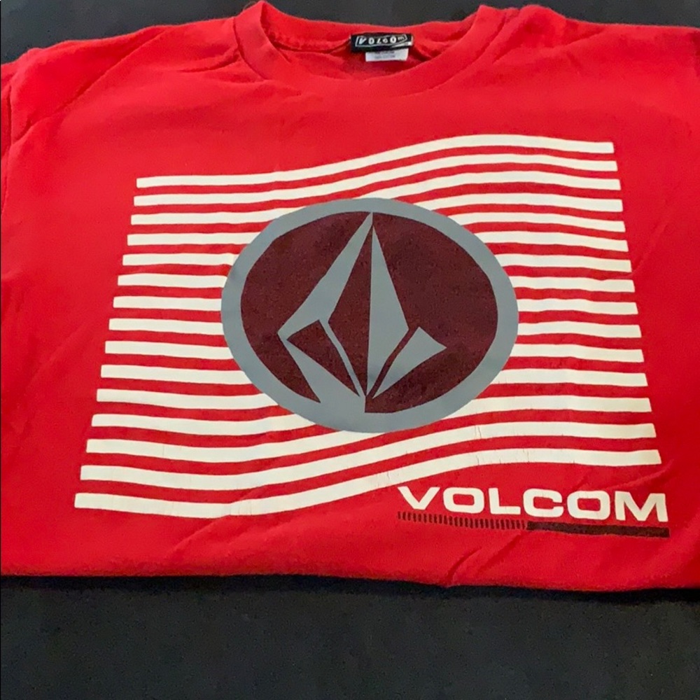 Red Volcom Men’s T-shirt